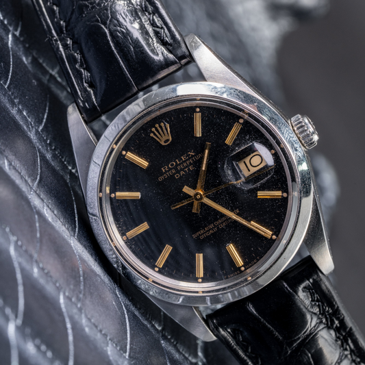 Alligator Leather Strap for Rolex Oyster Perpetual
