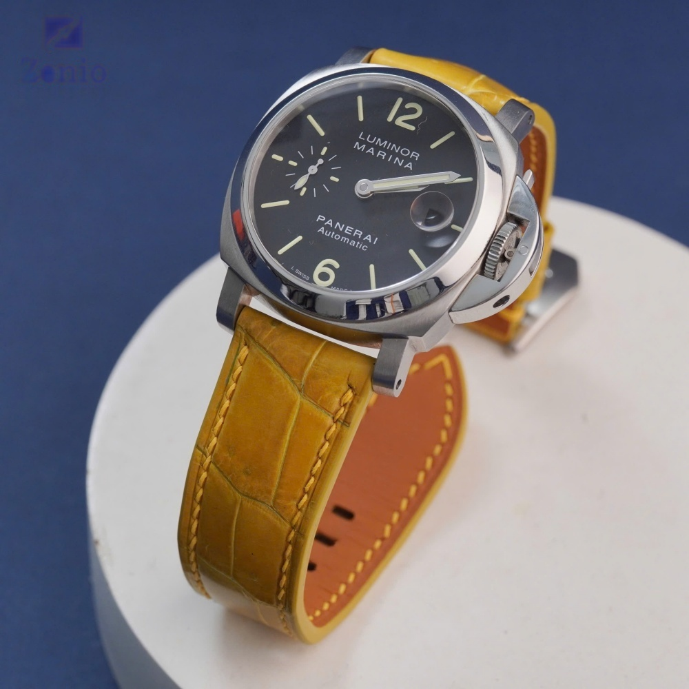 Alligator Leather Strap for Panerai Radiomir