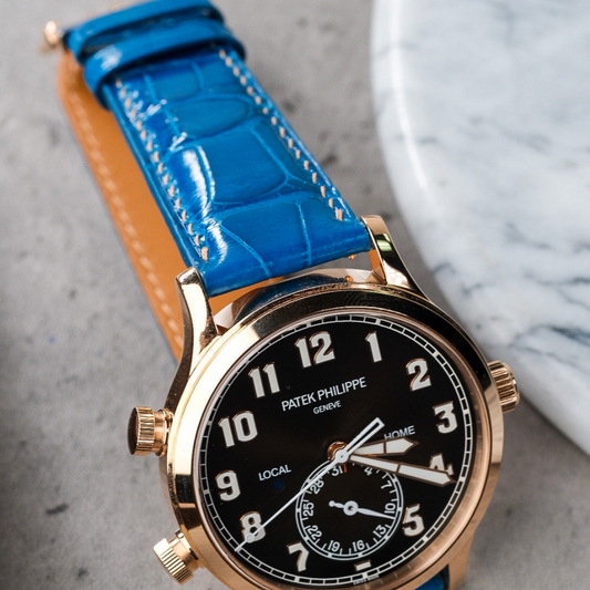 Alligator Leather Strap for Patek Philippe Complications