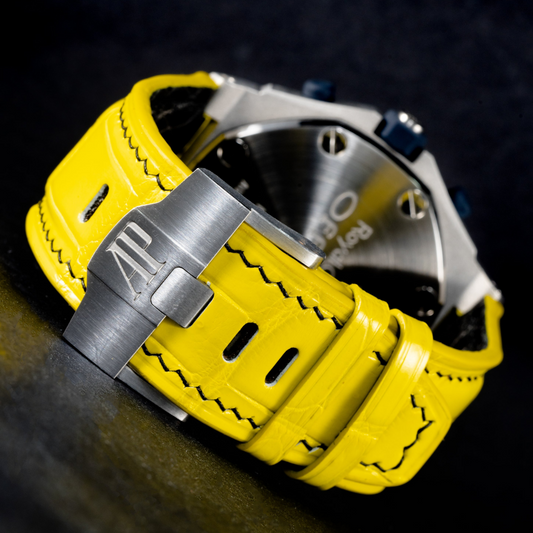 Alligator Leather Strap for AP Royal Oak Offshore 42mm