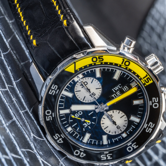 Alligator Leather Strap for IWC Aquatimer