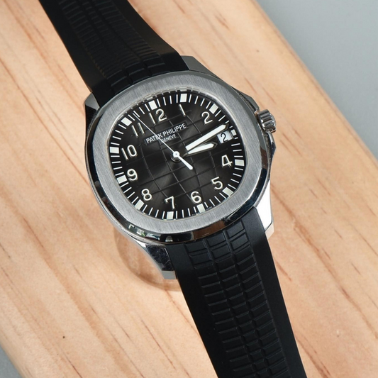FKM Rubber Strap for Patek Philippe Aquanaut Curved End