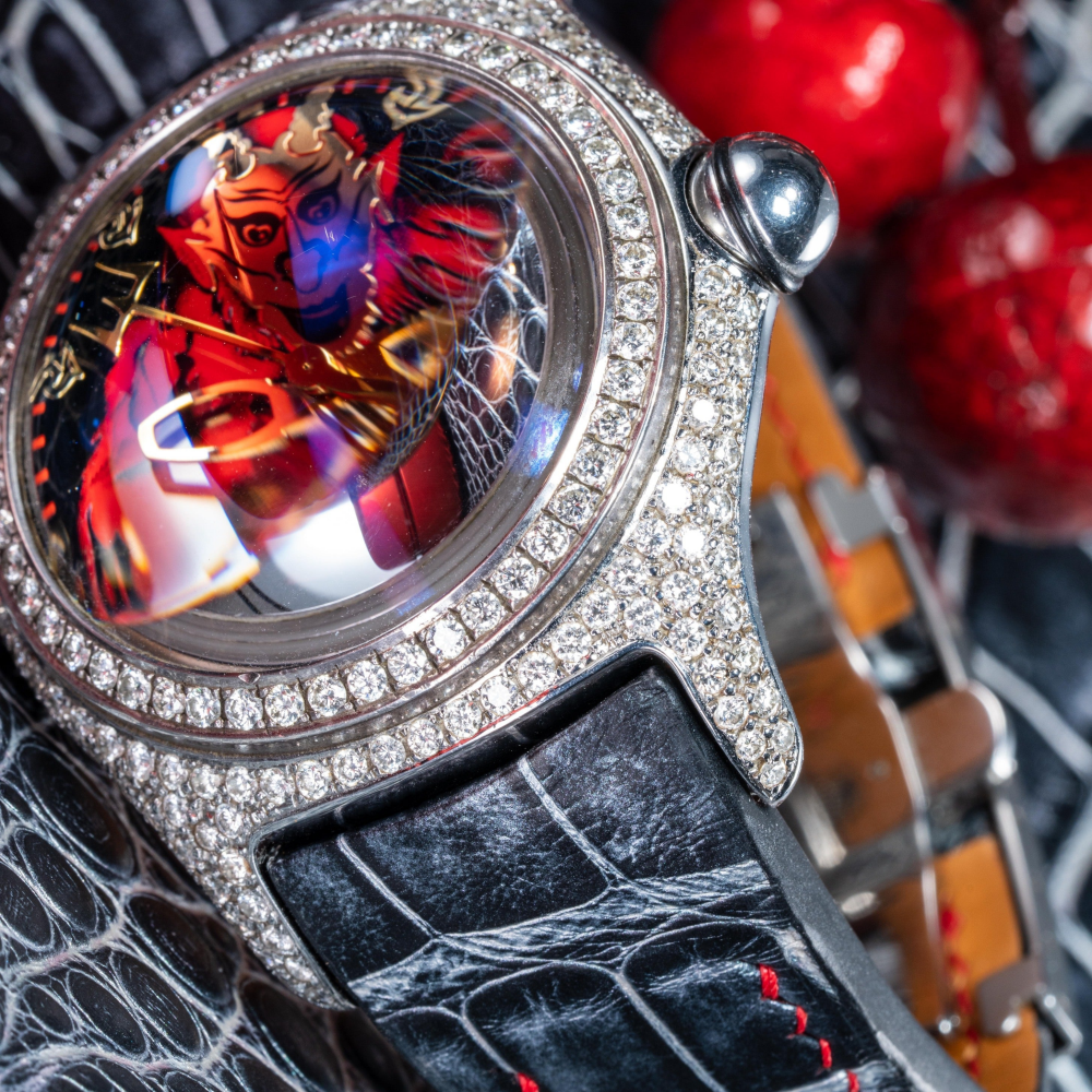 Alligator Leather Strap for Corum Bubble