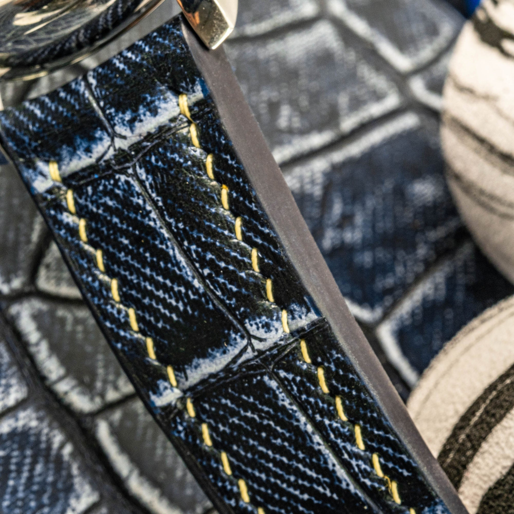 Alligator Leather Strap for Louis Erard
