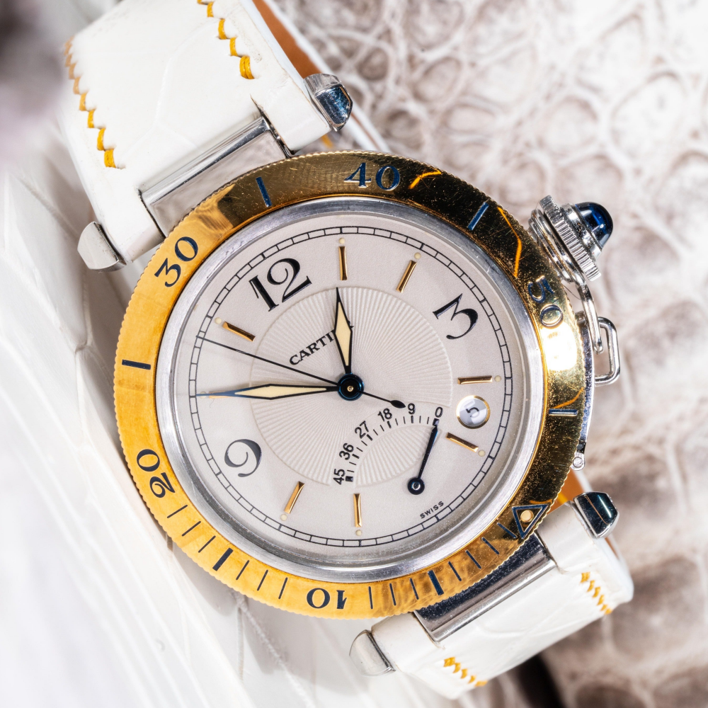 Alligator Leather Strap for Cartier Pasha