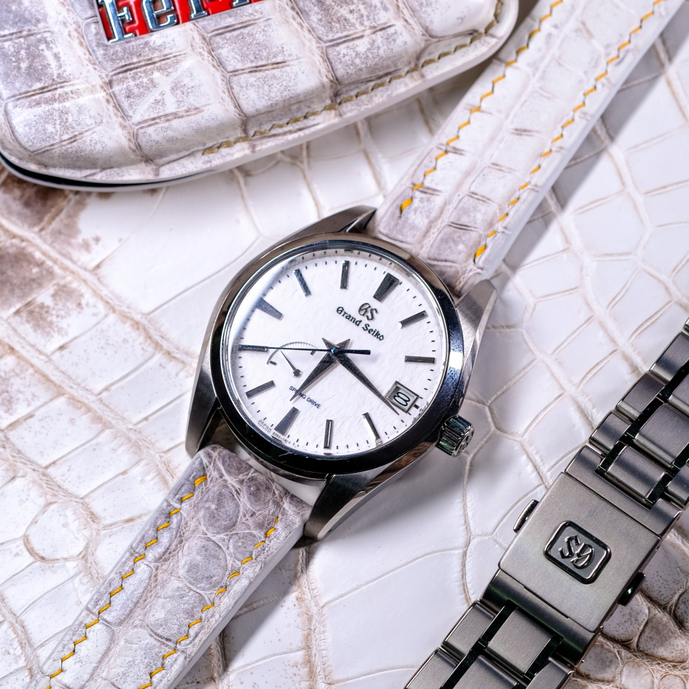 Alligator Leather Strap for Grand Seiko