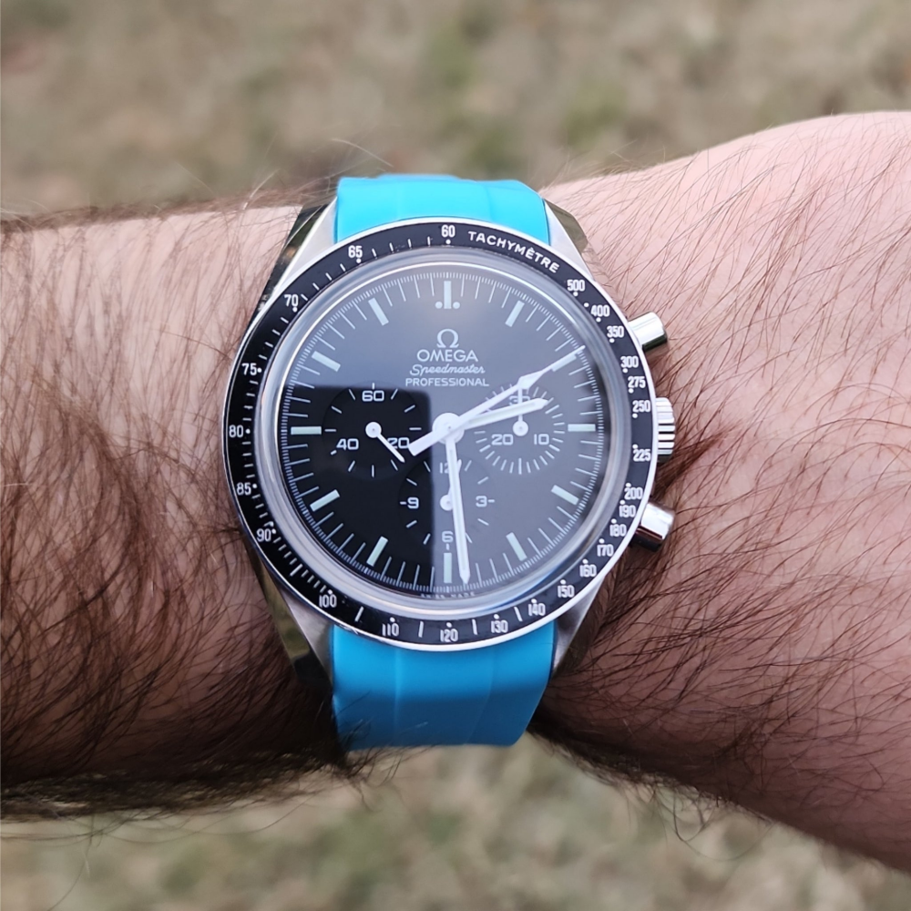 Omega Speedmaster FKM Rubber Strap