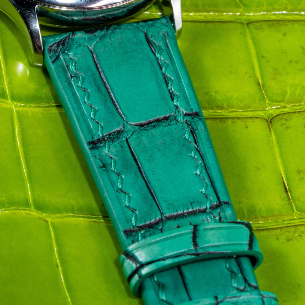 Alligator Leather Strap for Kurono Tokyo