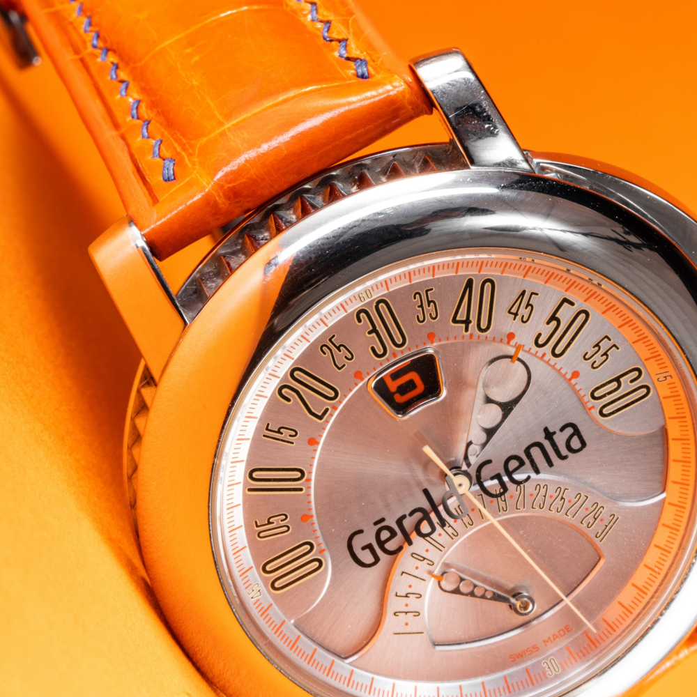 Alligator Leather Strap for Gerald Genta
