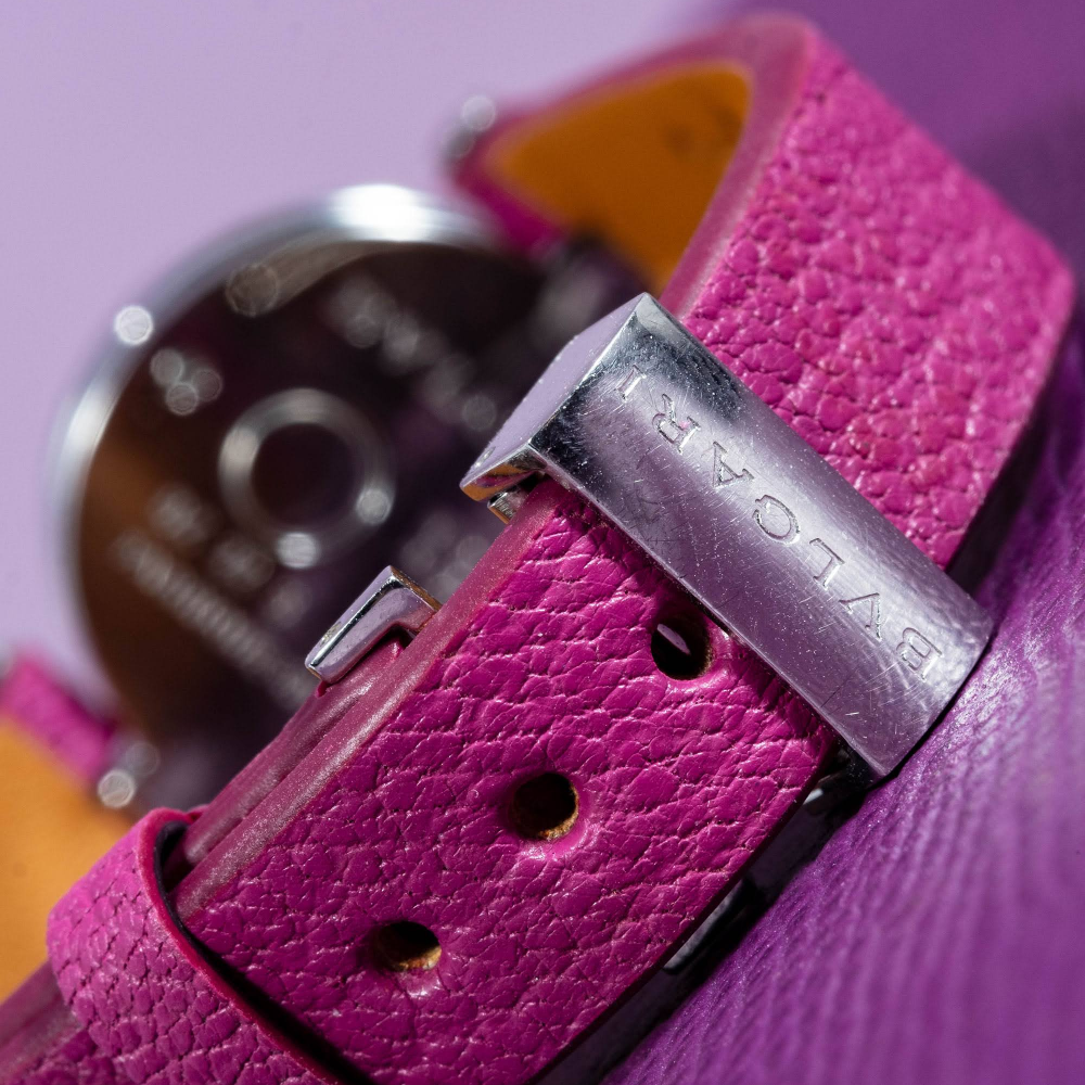 Chevre Leather Strap for Bvlgari