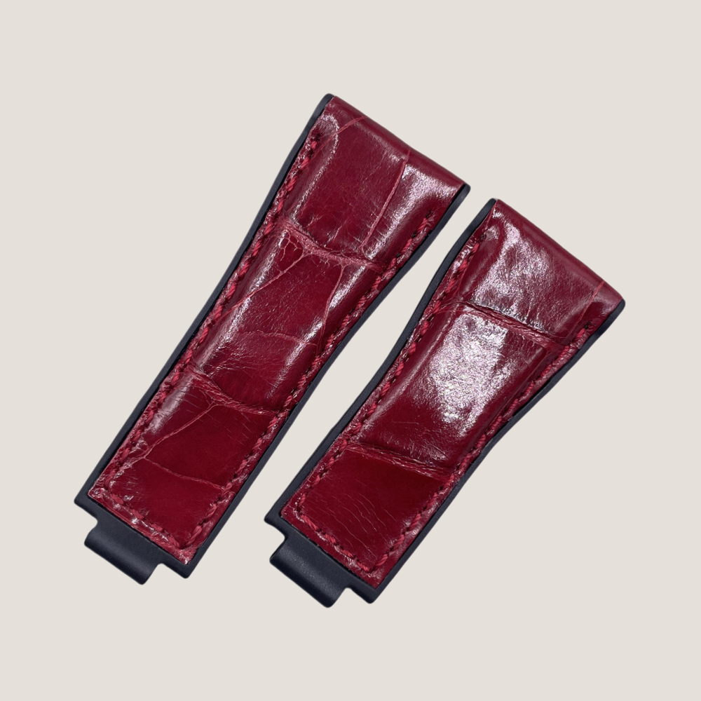 Hybrid Alligator & FKM Rubber Strap for Rolex