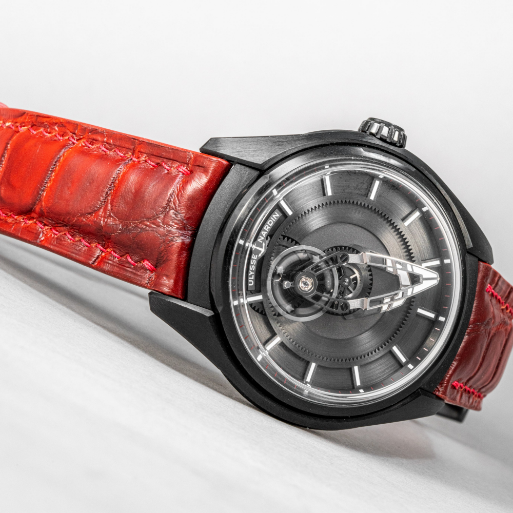 Alligator Leather Strap for Ulysse Nardin