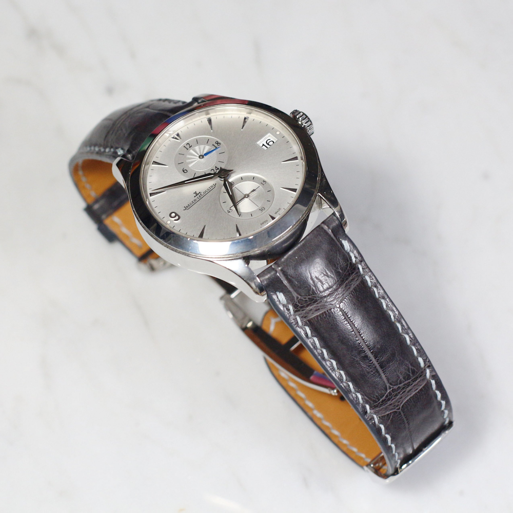 Alligator Leather Strap for Jaeger-LeCoultre Master