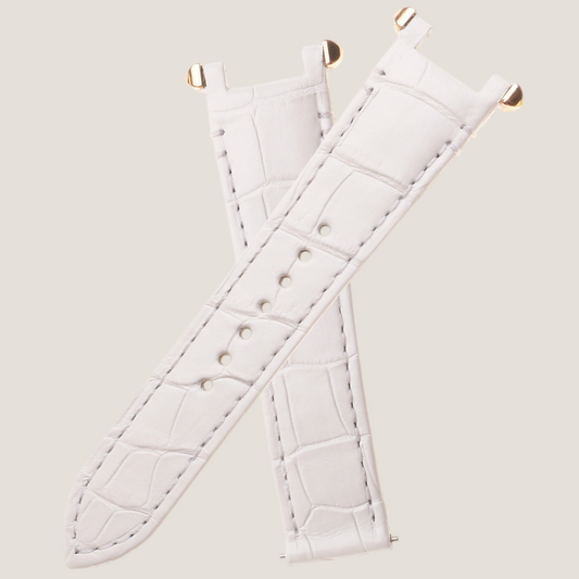 Alligator Leather Strap for Cartier Pasha