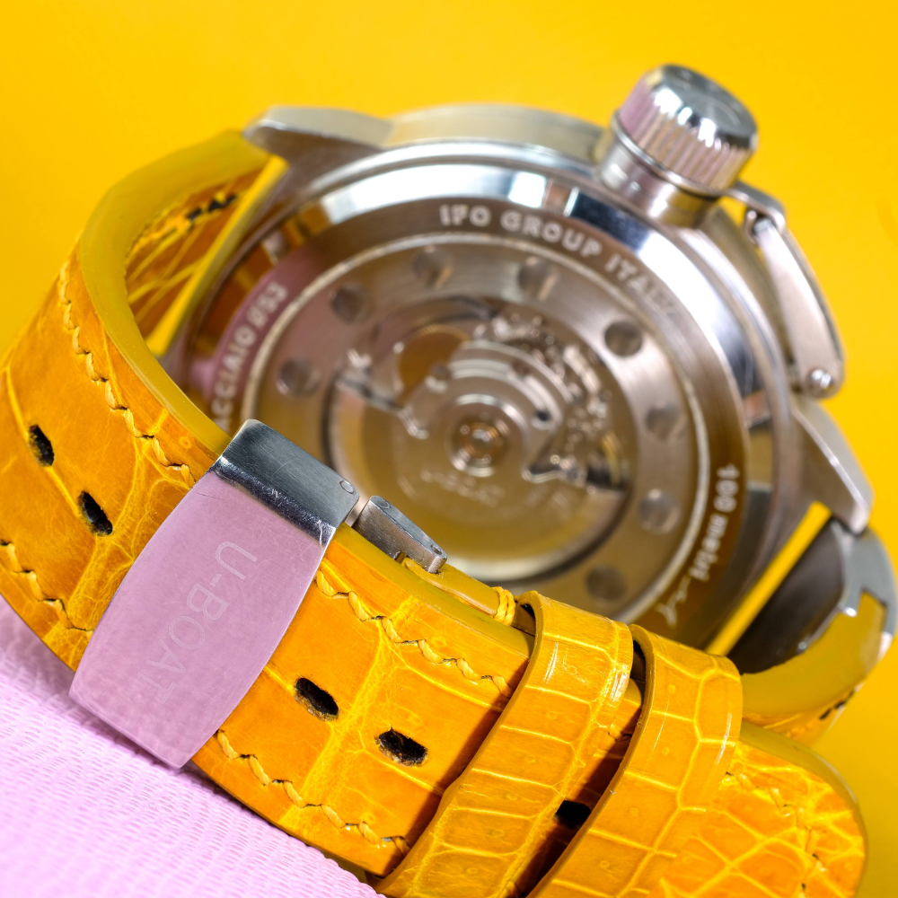 Alligator Leather Strap for U-Boat