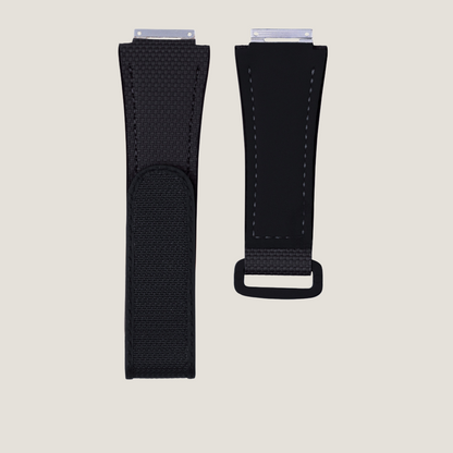 Custom Velcro Watch Strap for Richard Mille - FKM Rubber Sailcloth Pattern