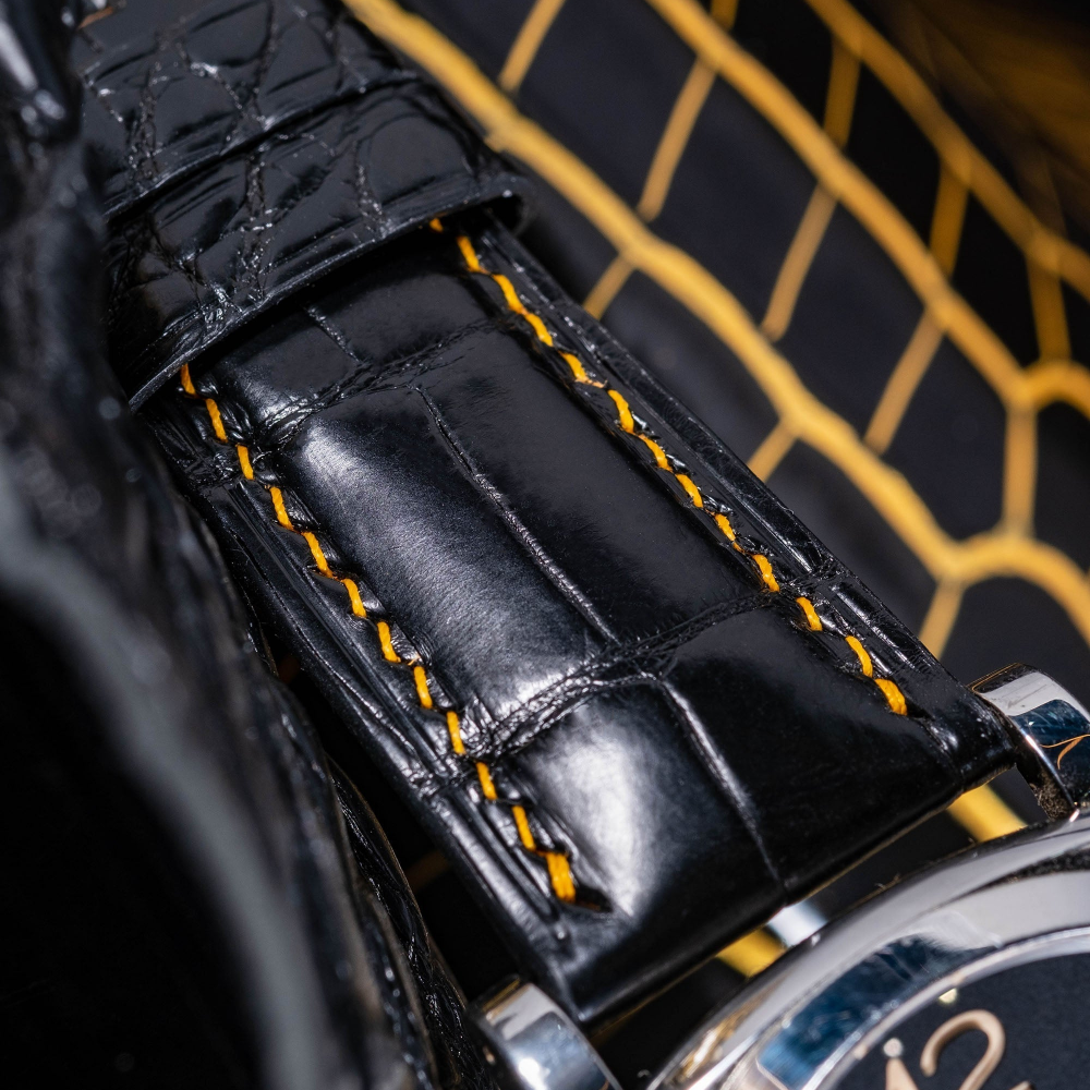 Alligator Leather Strap for Panerai Radiomir