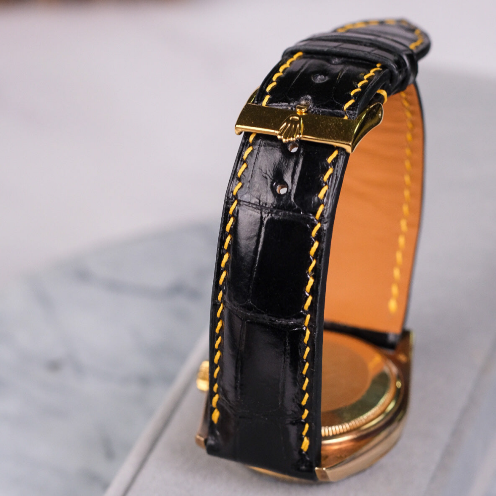 Alligator Leather Strap for Rolex Datejust