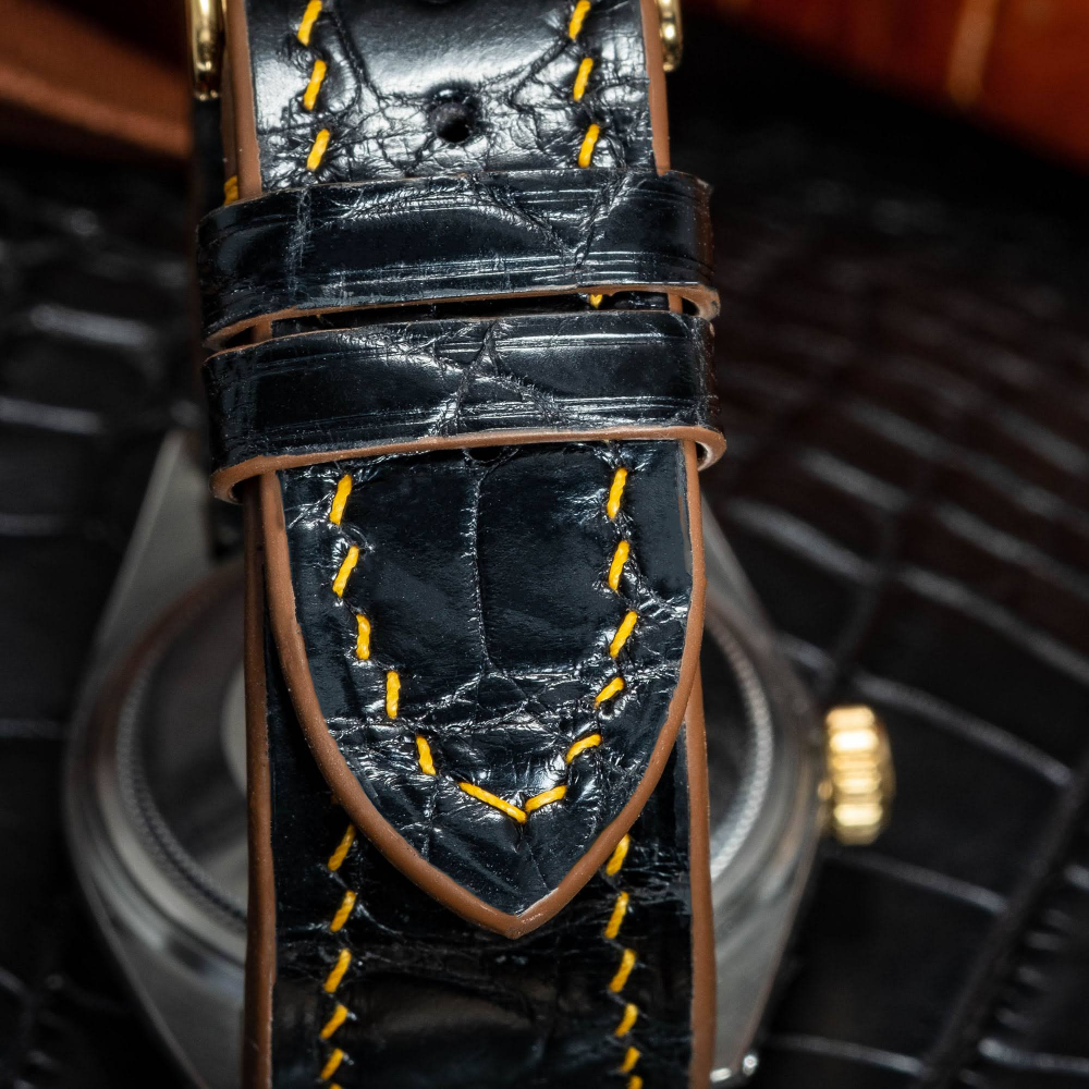 Alligator Leather Strap for Rolex Datejust