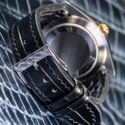 Alligator Leather Strap for Rolex Datejust