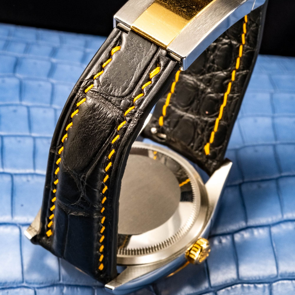 Alligator Leather Strap for Rolex Datejust