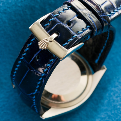 Alligator Leather Strap for Rolex Datejust