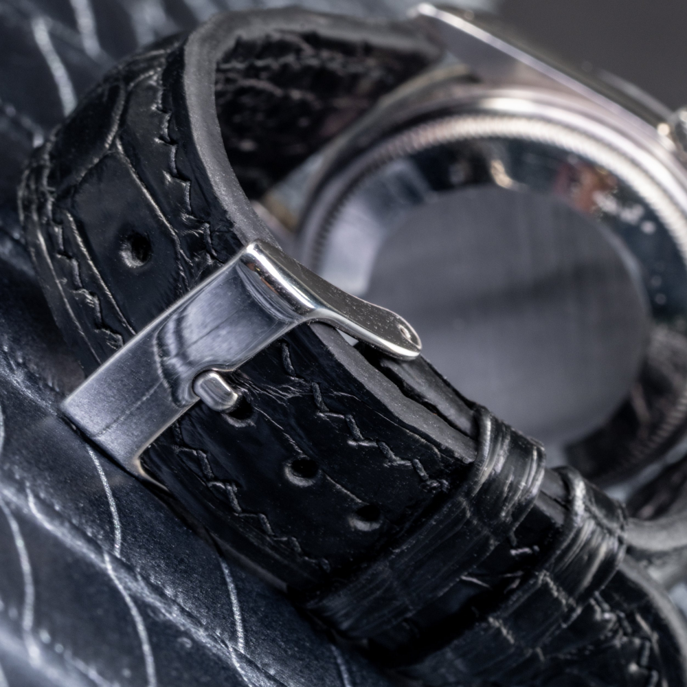 Alligator Leather Strap for Rolex Oyster Perpetual