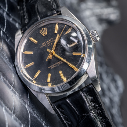 Alligator Leather Strap for Rolex Oyster Perpetual