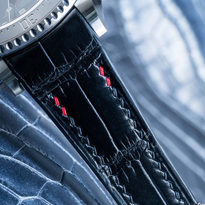 Alligator Leather Strap for Rolex Sea-Dweller