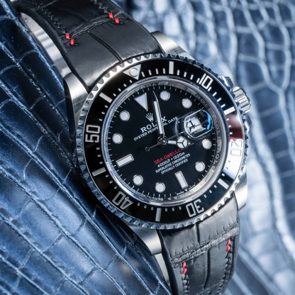 Alligator Leather Strap for Rolex Sea-Dweller