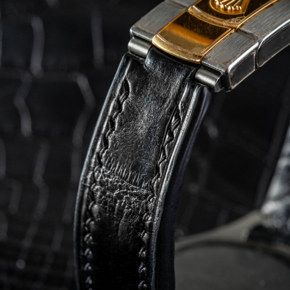 Alligator Leather Strap for Rolex Sky-Dweller