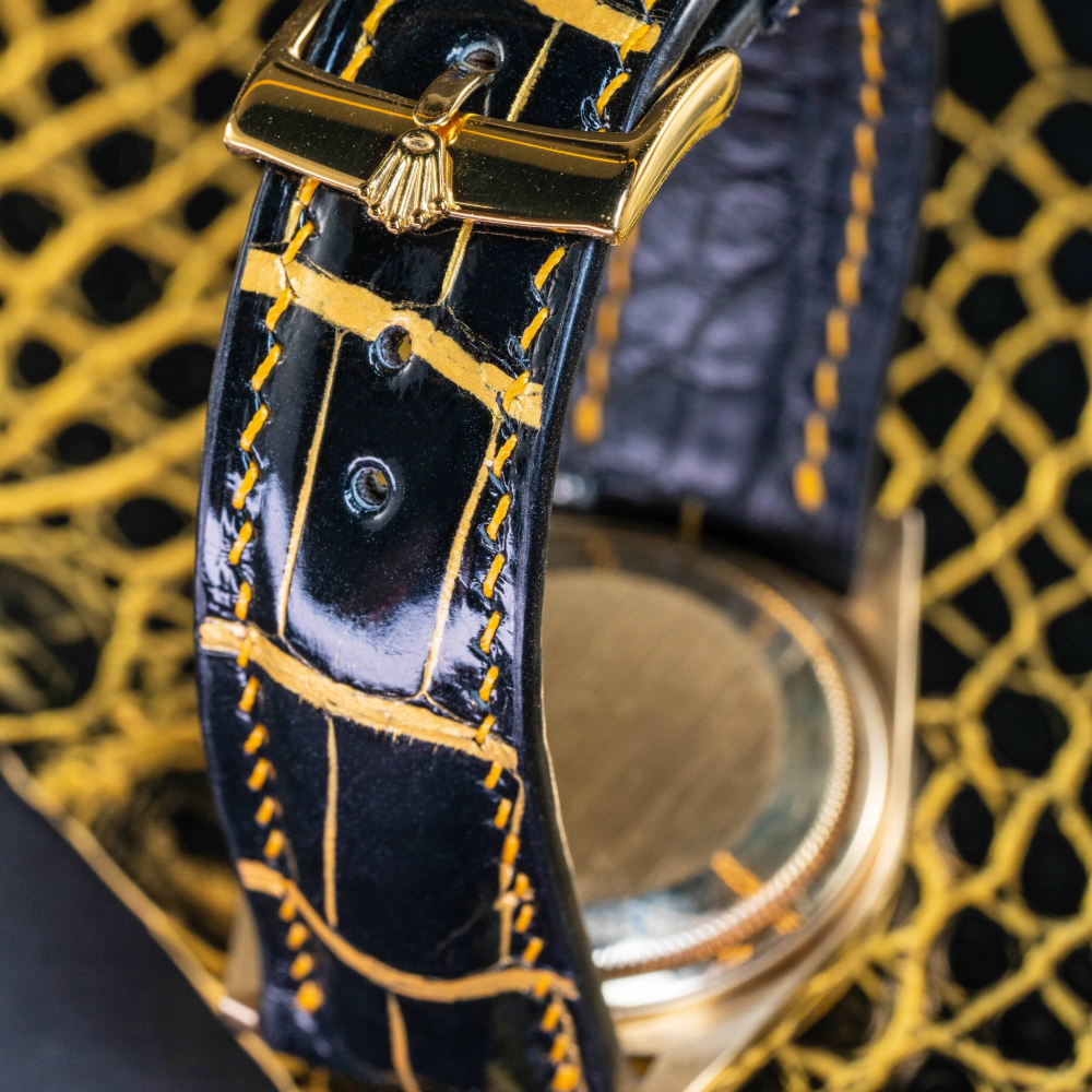 Alligator Leather Strap for Rolex Datejust