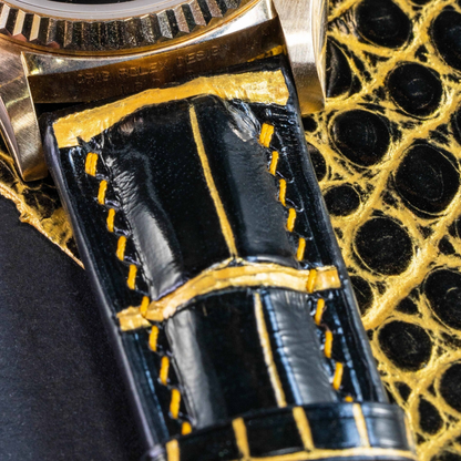 Alligator Leather Strap for Rolex Datejust
