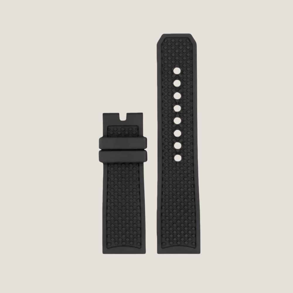 FKM Rubber Strap for Cartier Calibre
