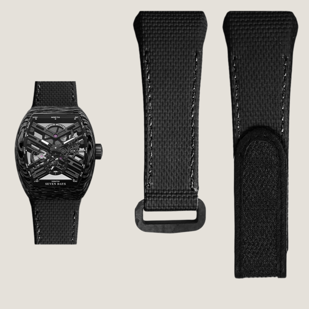 Velcro FKM Rubber Strap for Franck Muller Vanguard