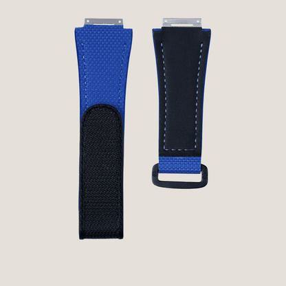 Custom Velcro Watch Strap for Richard Mille - FKM Rubber Sailcloth Pattern