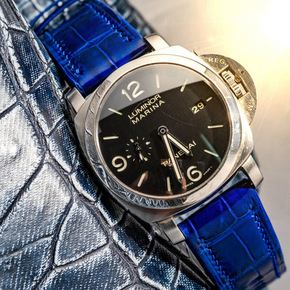 Alligator Leather Strap for Panerai Luminor