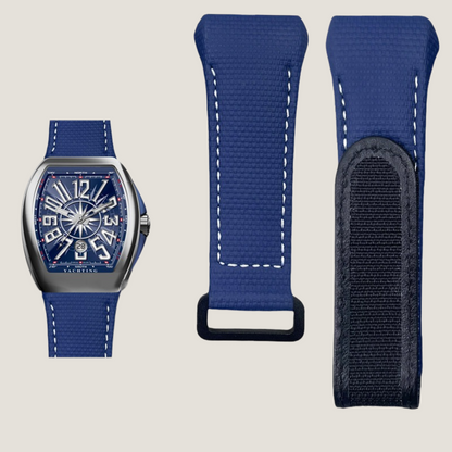 Velcro FKM Rubber Strap for Franck Muller Vanguard