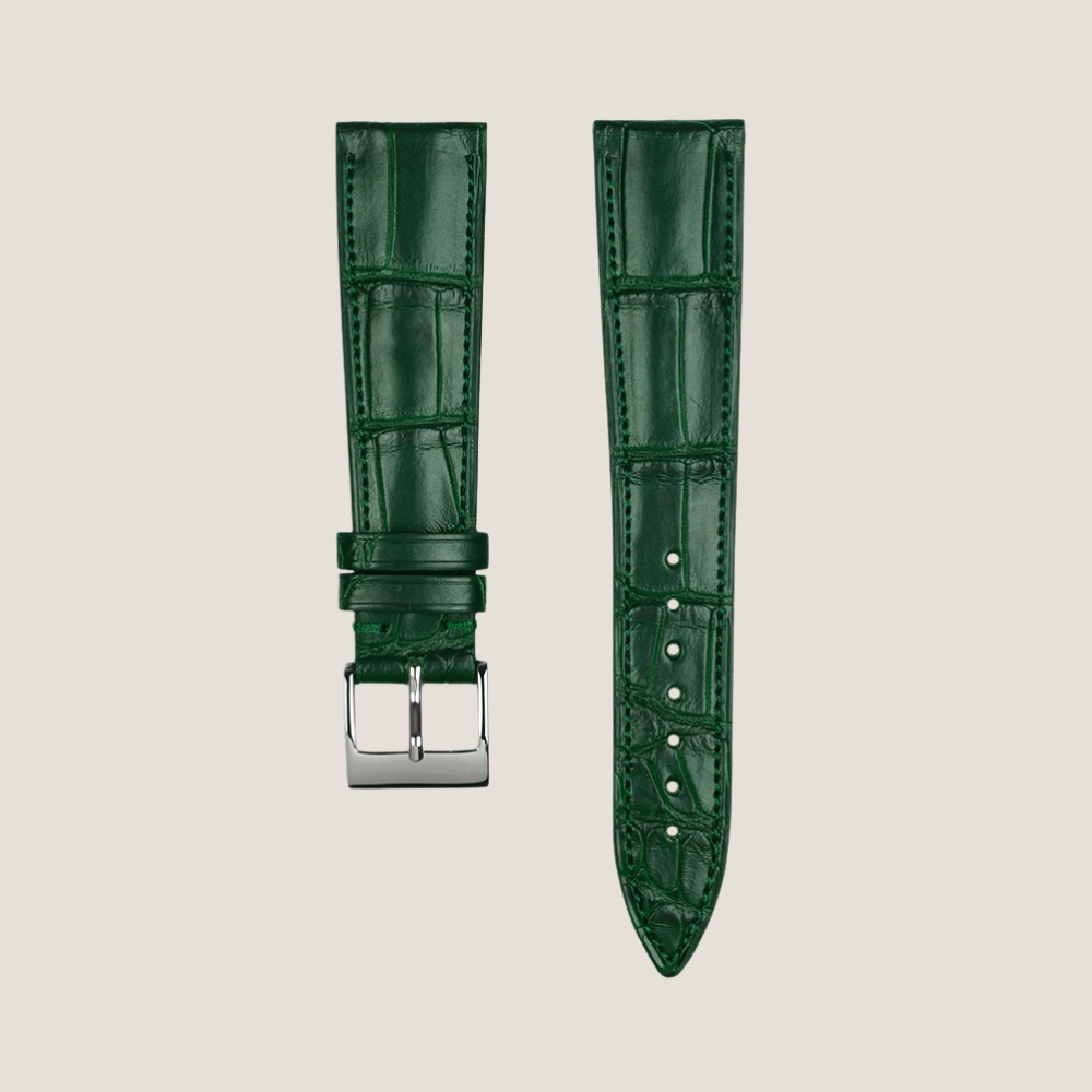 Custom Alligator Leather Watch Strap  – Handmade to Order