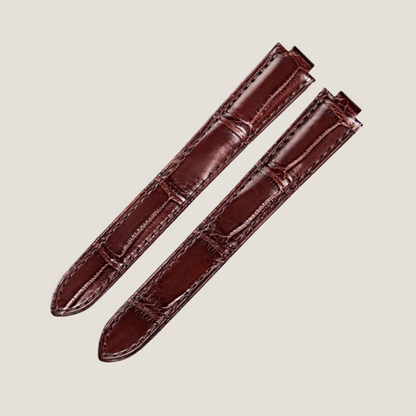 Alligator Leather Strap for Cartier Calibre
