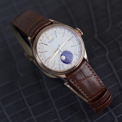 Alligator Leather Strap for Rolex Cellini