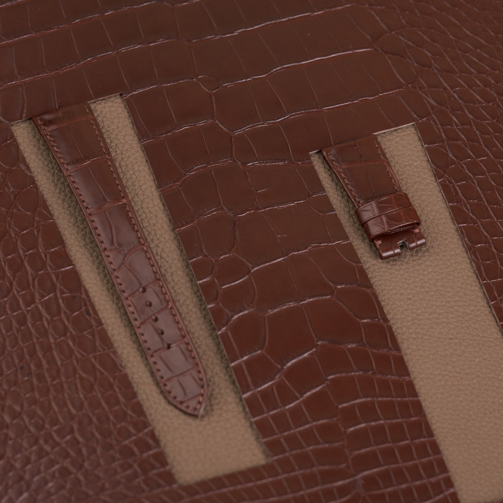 Alligator Leather Strap for Rolex Cellini