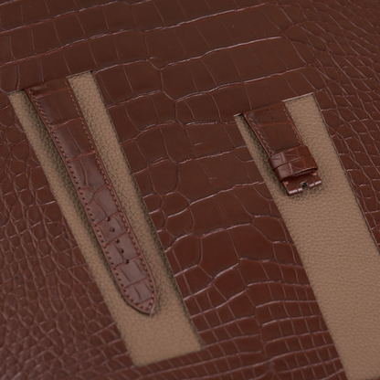 Alligator Leather Strap for Rolex Cellini
