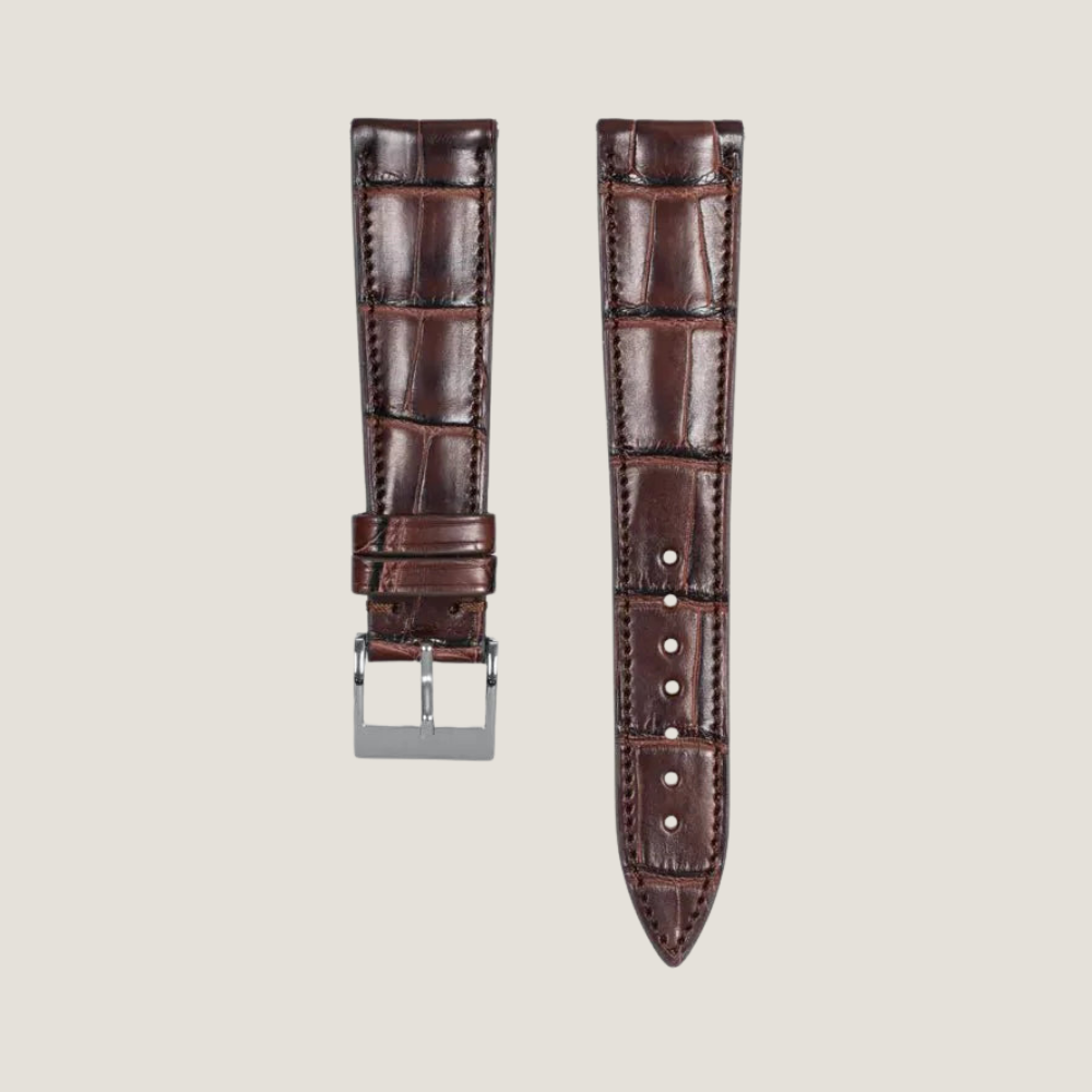 Custom Alligator Leather Watch Strap  – Handmade to Order