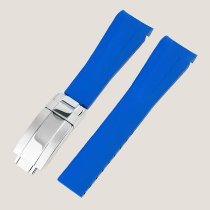 FKM Rubber Strap for Rolex Oyster Perpetual 41mm Deployant Clasp