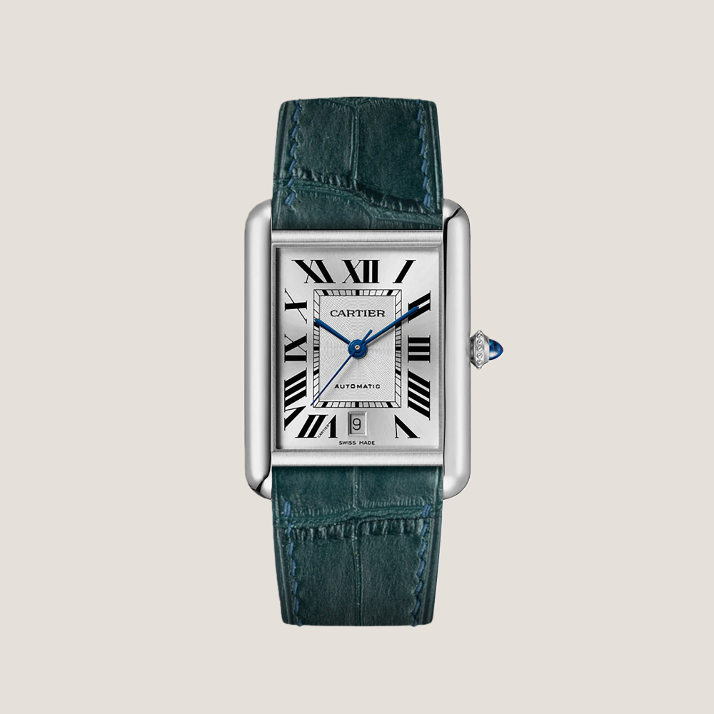 Alligator Leather Strap for Cartier Tank