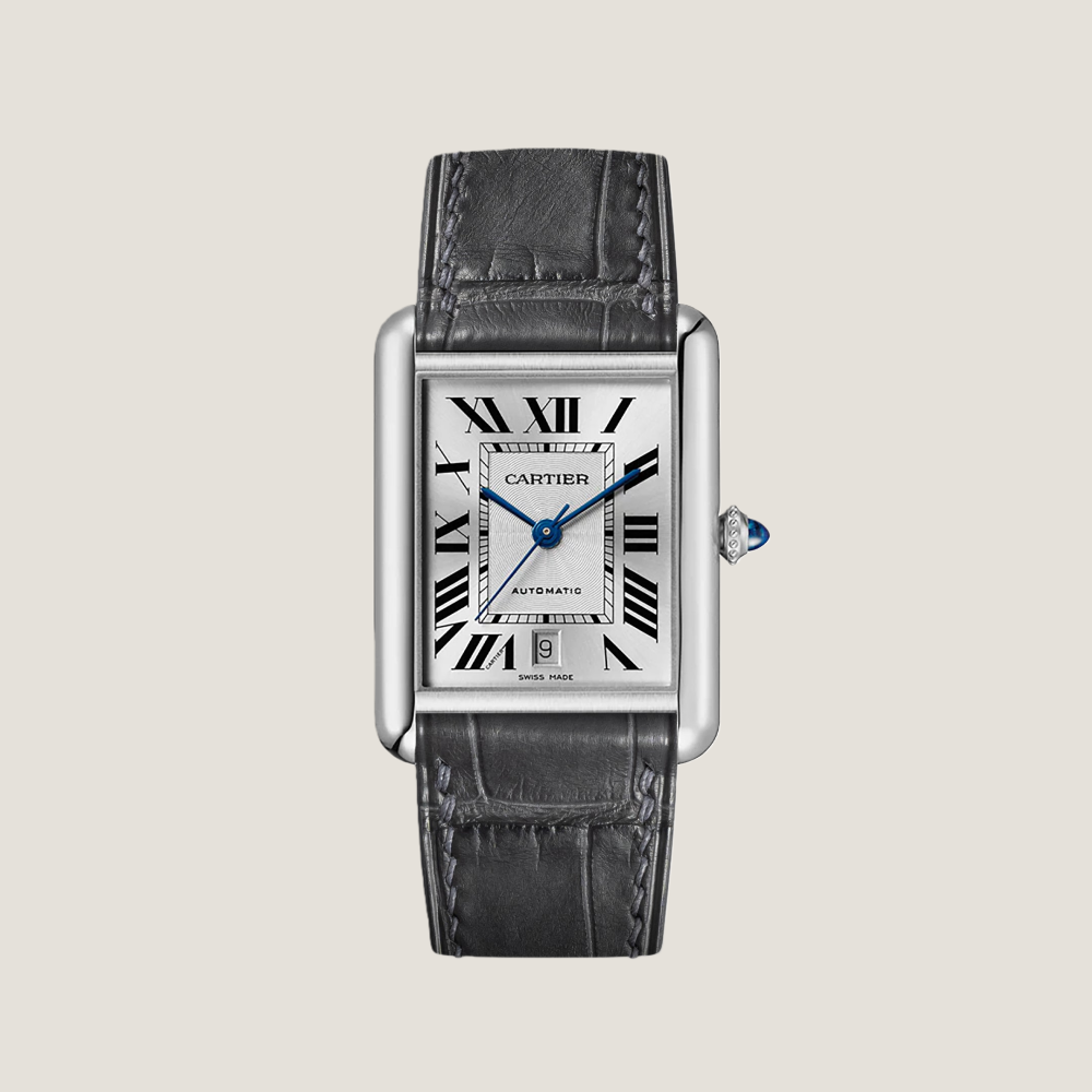 Alligator Leather Strap for Cartier Tank