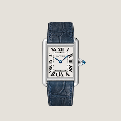 Alligator Leather Strap for Cartier Tank