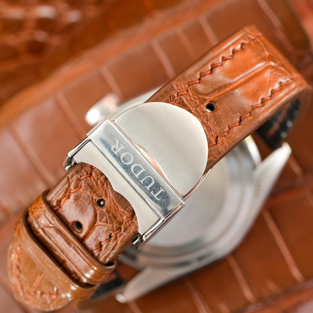 Alligator Leather Strap for Tudor Black Bay