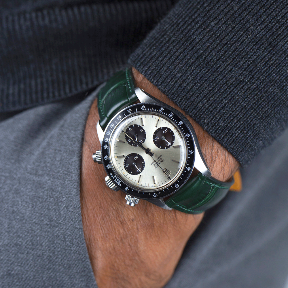 Custom Alligator Leather Watch Strap  – Handmade to Order